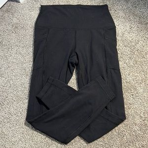 black leggings